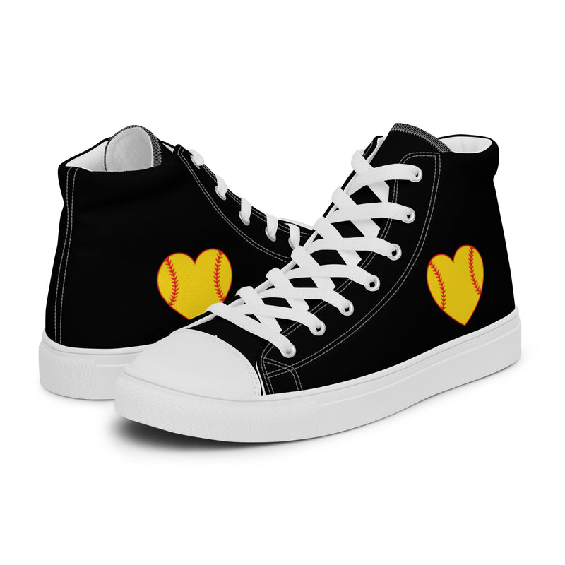 Women’s high top canvas shoes