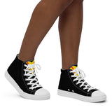 Women’s high top canvas shoes