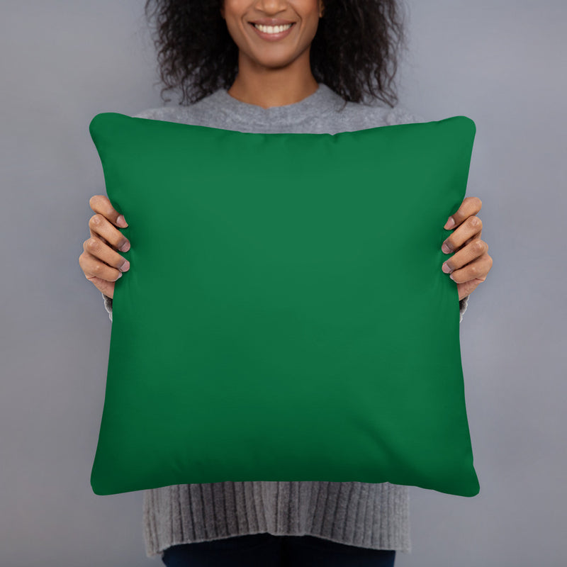 Softball Love Basic Pillow GREEN