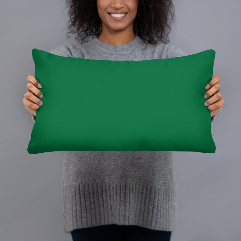 Softball Love Basic Pillow GREEN