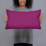 Softball Love Basic Pillow PURPLE