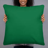 Softball Love Basic Pillow GREEN