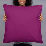 Softball Love Basic Pillow PURPLE