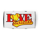 Love Softball Duffle bag WHITE