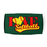 Love Softball Duffle bag GREEN