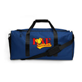 Love Softball Duffle bag BLUE