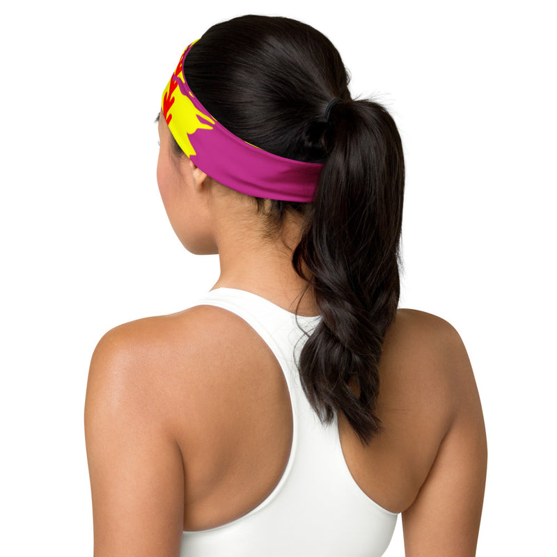 Softball Headband Pink