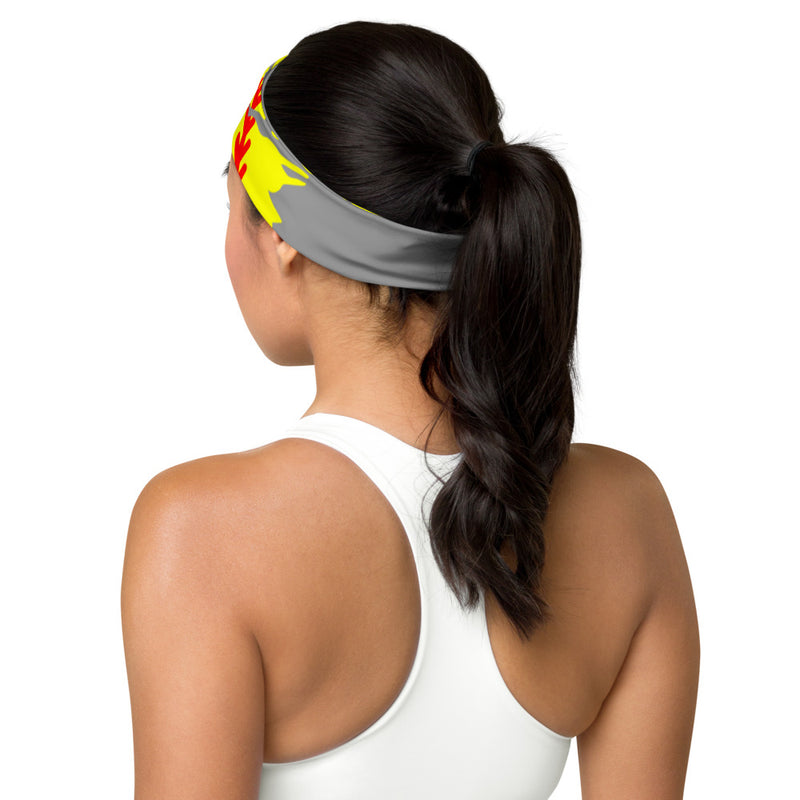 Softball Headband Grey