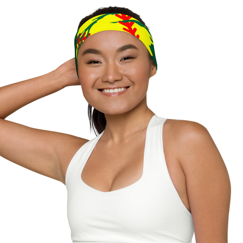 Softball Headband Green