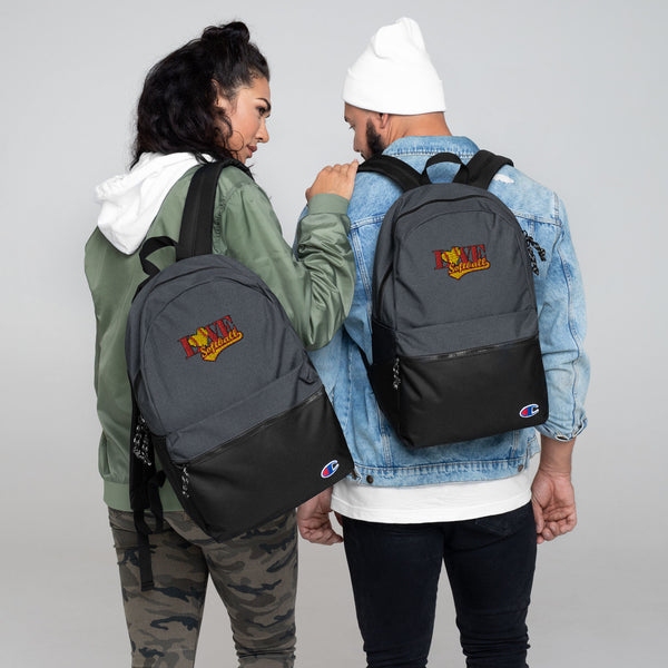 Love Softball Embroidered Champion Backpack