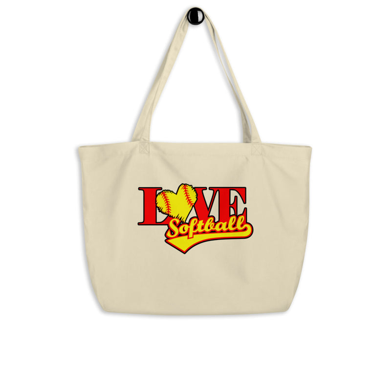 Large organic tote bag