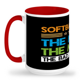 Tall Mug Softball Dad