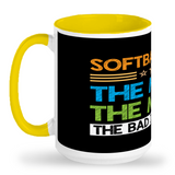 Tall Mug Softball Dad