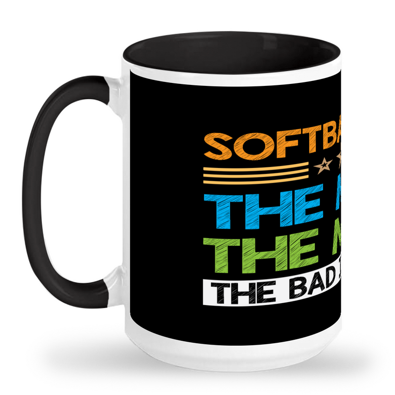 Tall Mug Softball Dad