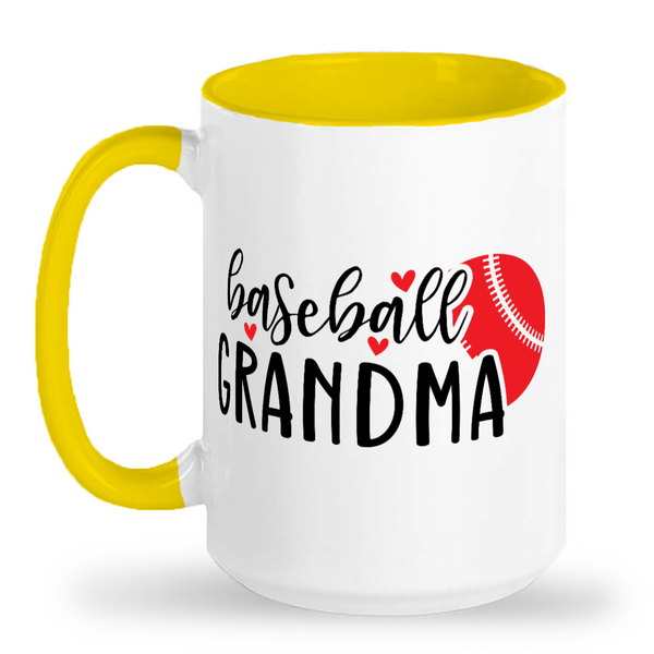 Baseball Grandma mug