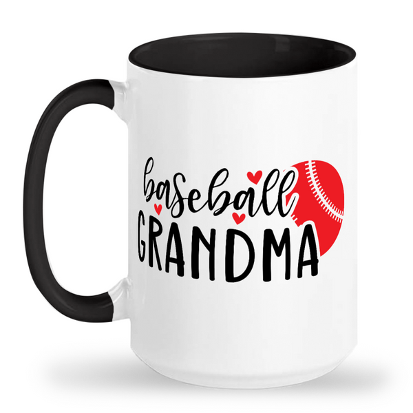 Baseball Grandma mug
