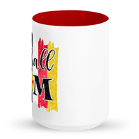 Softball Mom Tall glossy ceramic mug
