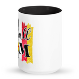 Softball Mom Tall glossy ceramic mug