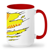 Tall Mug Softball Tear