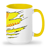 Tall Mug Softball Tear