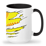 Tall Mug Softball Tear