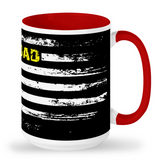 Tall Mug Softball Dad Flag