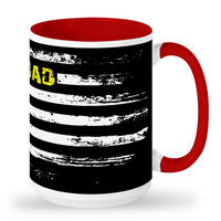 Tall Mug Softball Dad Flag