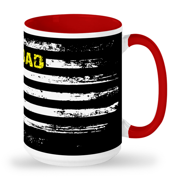 Tall Mug Softball Dad Flag