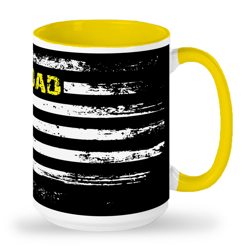 Tall Mug Softball Dad Flag