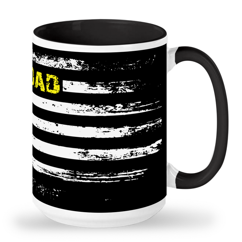 Tall Mug Softball Dad Flag