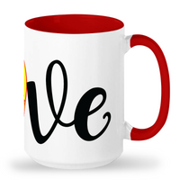 Tall Mug Love Softball
