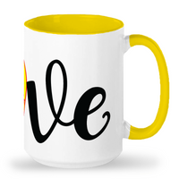 Tall Mug Love Softball