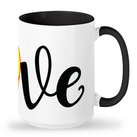 Tall Mug Love Softball