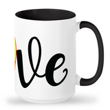 Tall Mug Love Softball