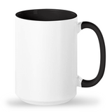 Softball Love Tall glossy ceramic mug