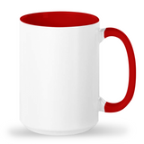 Softball Mom Tall glossy ceramic mug