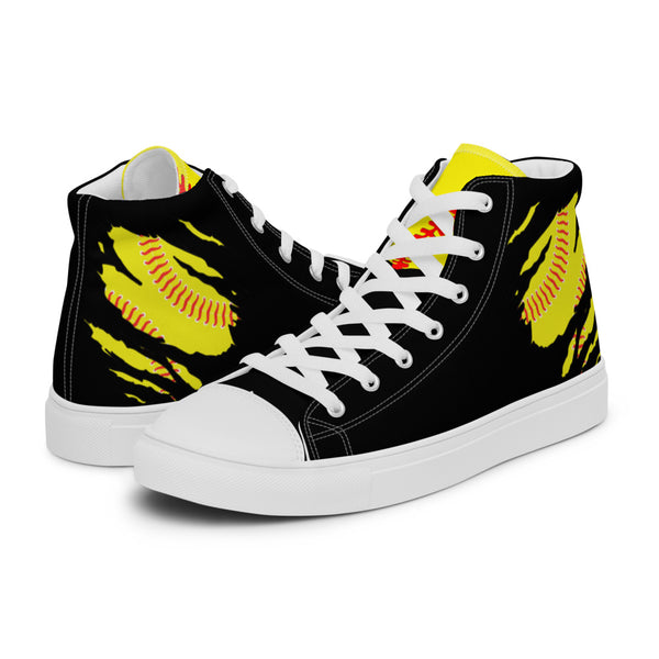 Women’s high top canvas shoes