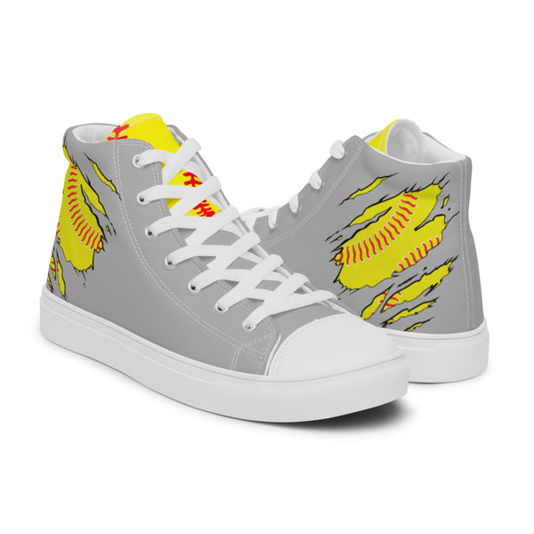 Women’s high top canvas shoes