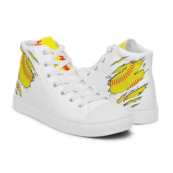 Women’s high top canvas shoes