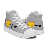 Women’s high top canvas shoes