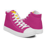 Women’s high top canvas shoes PINK